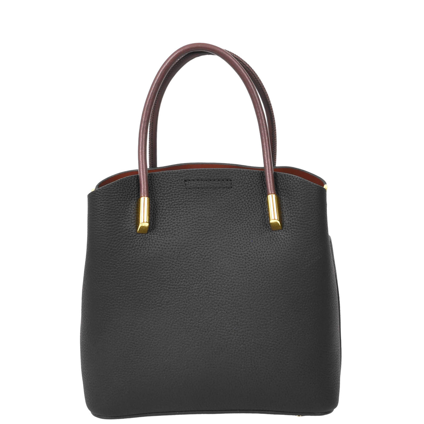 Women's Leather Top Handle Bag Ella Black (Min Order From 10Pcs)