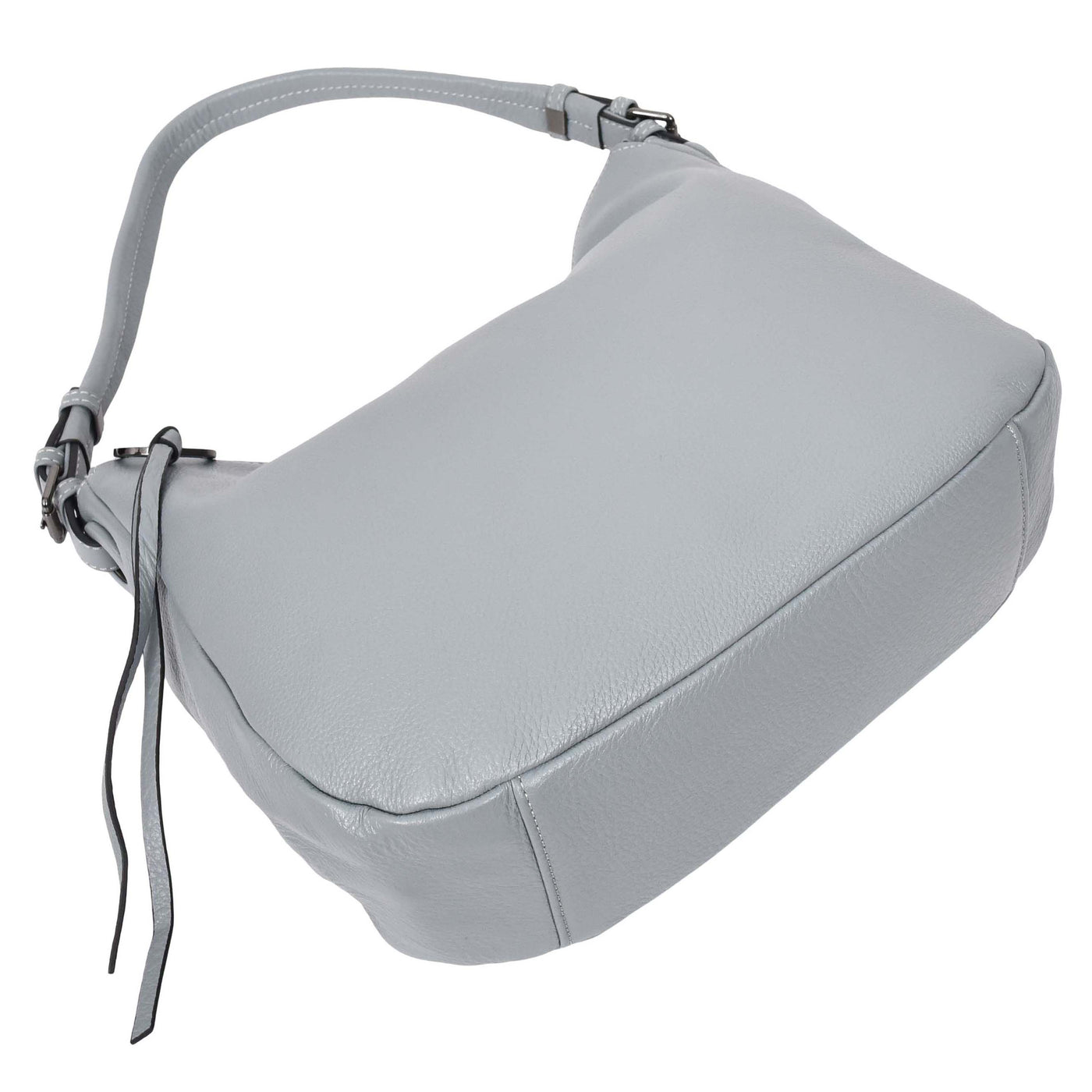 Women's Real Leather Hobo Style Handbag Diana Blue ( Min Order From 10/Pcs )
