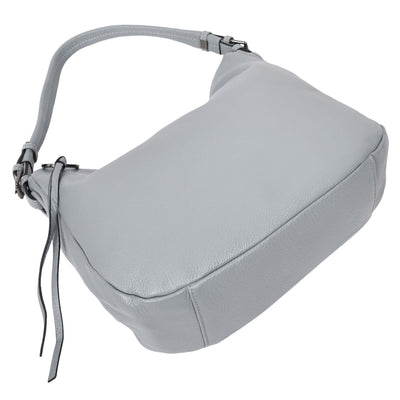Women's Real Leather Hobo Style Handbag Diana Blue ( Min Order From 10/Pcs )