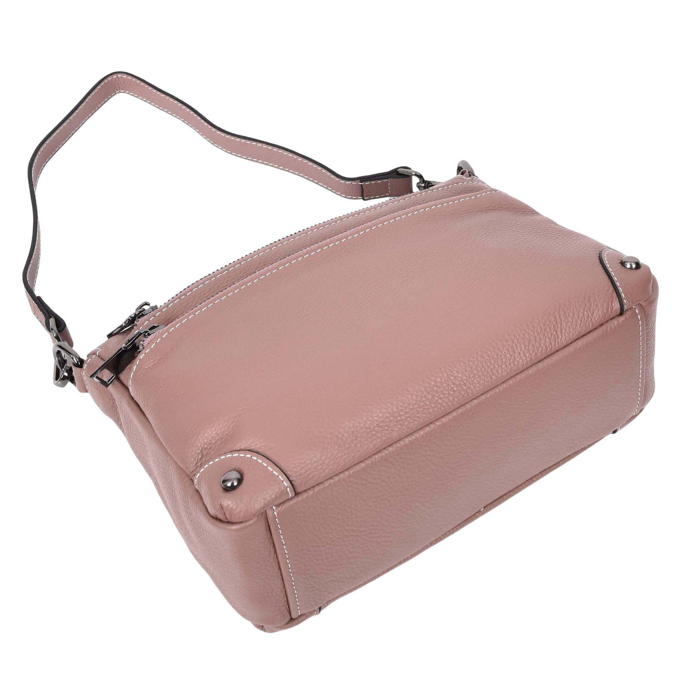 Women's Leather 2-in-1 Cross Body Shoulder Bag Olivia Rose ( Min Order From 10/Pcs )