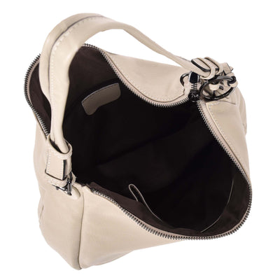 Women's Real Leather Hobo Style Handbag Diana Taupe ( Min Order From 10/Pcs )