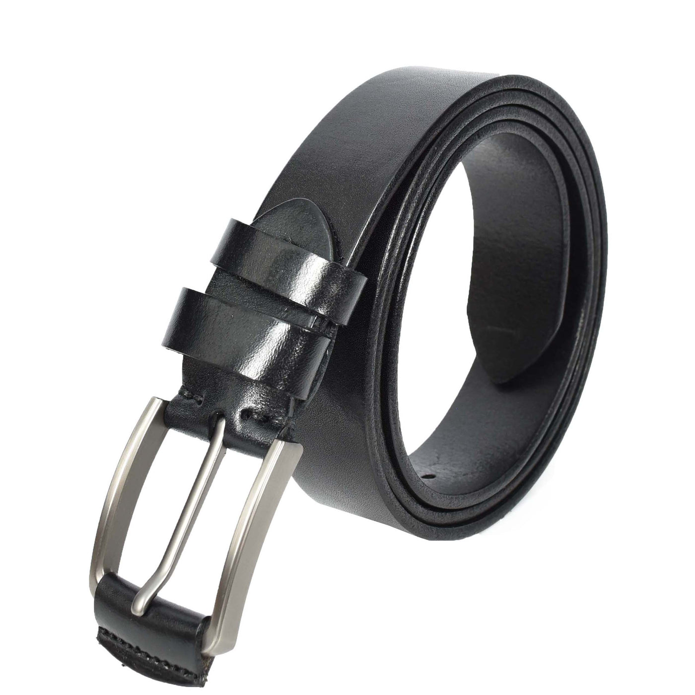 Mens Real Leather Handmade Casual Style Every Day Adjustable Daily Wear Belt Taraz Black ( Min Order From 10/Pcs )