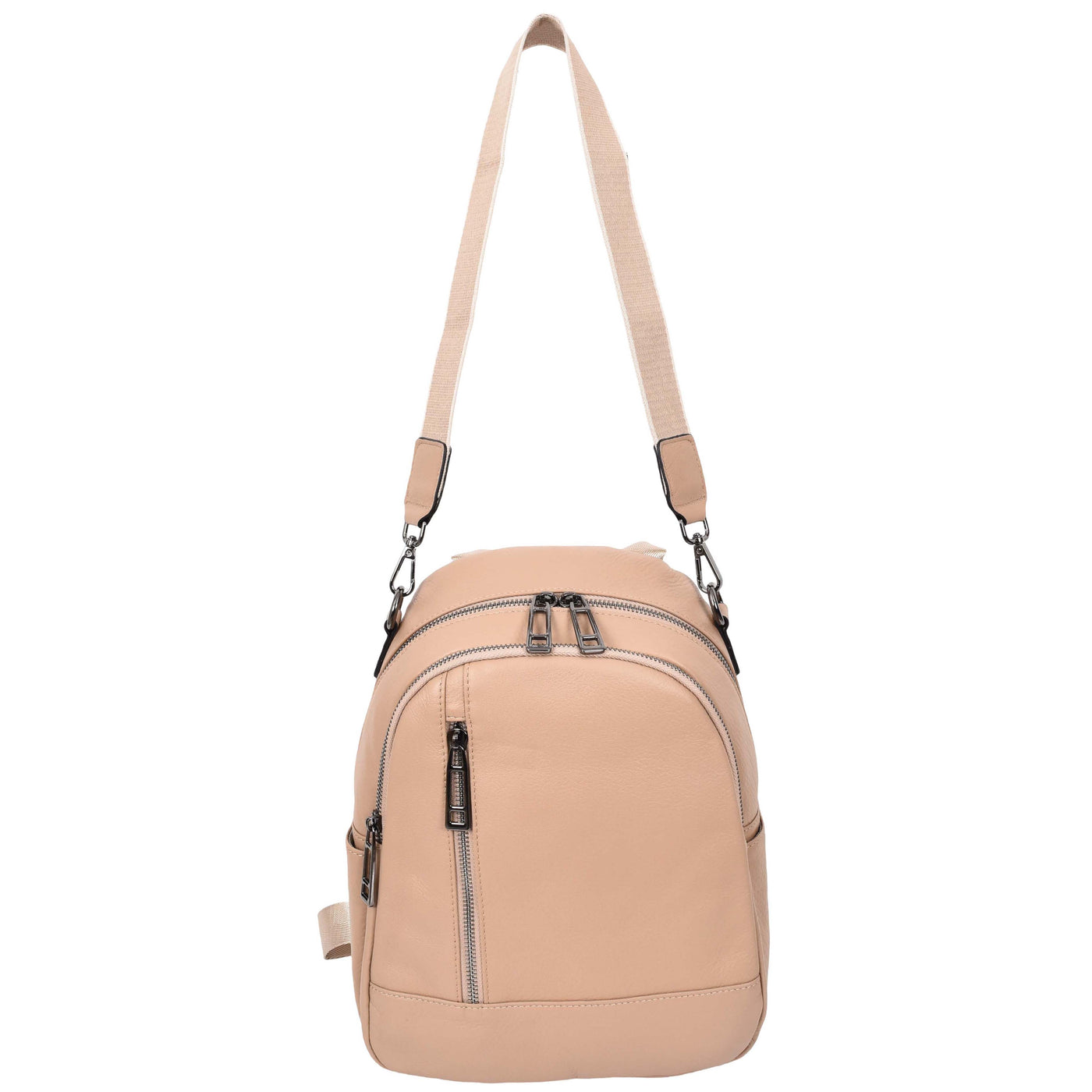 Women's Real Leather Casual Backpack Victoria Rose ( Min Order From 10/Pcs )