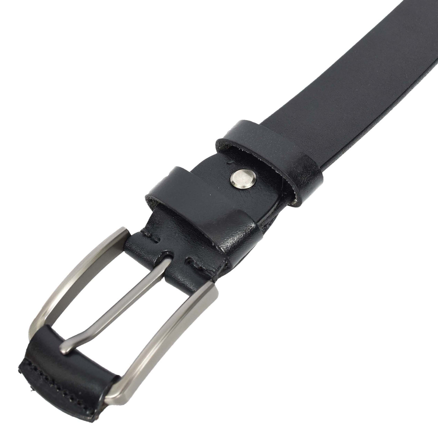 Mens Real Leather Handmade Casual Style Every Day Adjustable Daily Wear Belt Taraz Black ( Min Order From 10/Pcs )