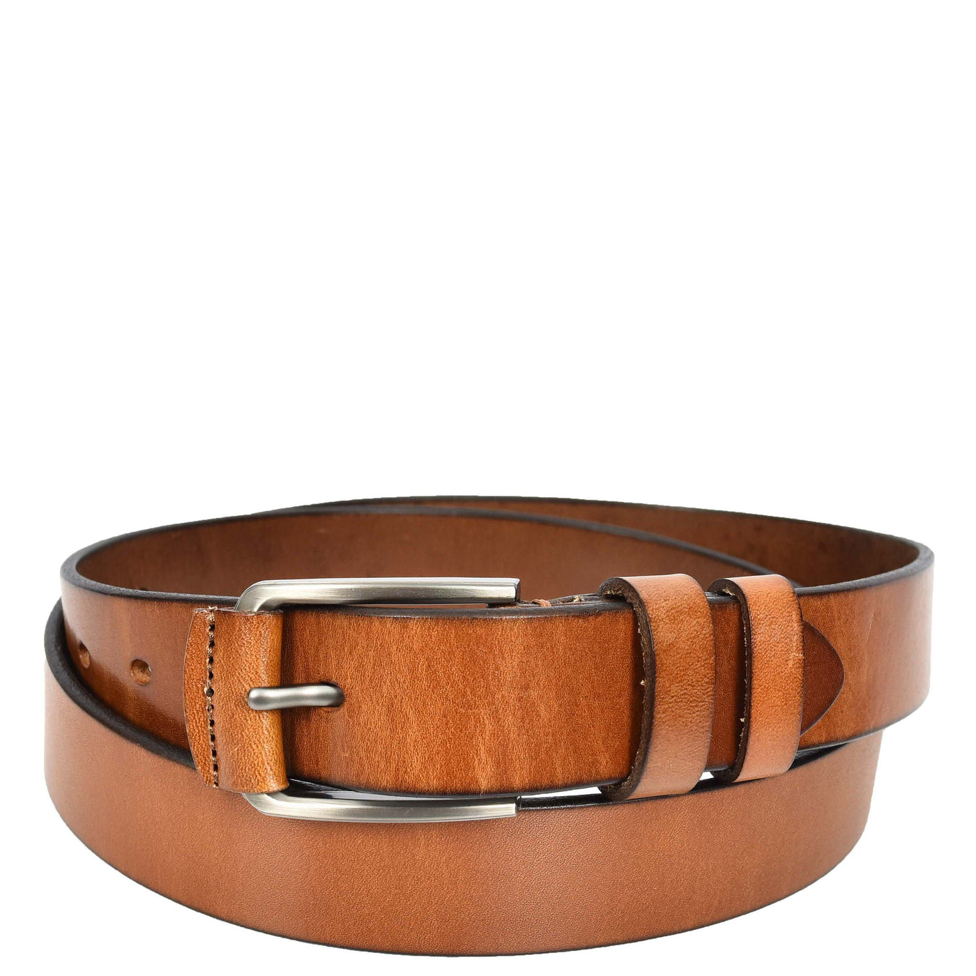 Mens Real Leather Handmade Casual Style Every Day Adjustable Daily Wear Belt Taraz Tan ( Min Order From 10/Pcs )