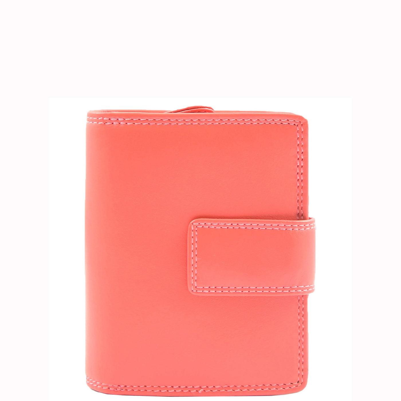 Women's Purse Real Soft Premium Leather Bi Fold HOL1132 ROSE  (Min Order From 20Pcs)