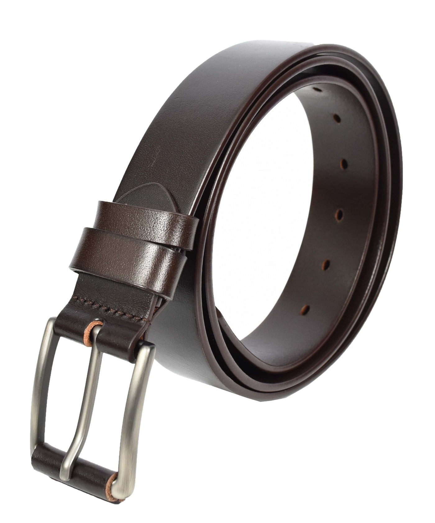 Mens Real Leather Handmade Casual Style Every Day Adjustable Daily Wear Belt Taraz Brown ( Min Order From 10/Pcs )