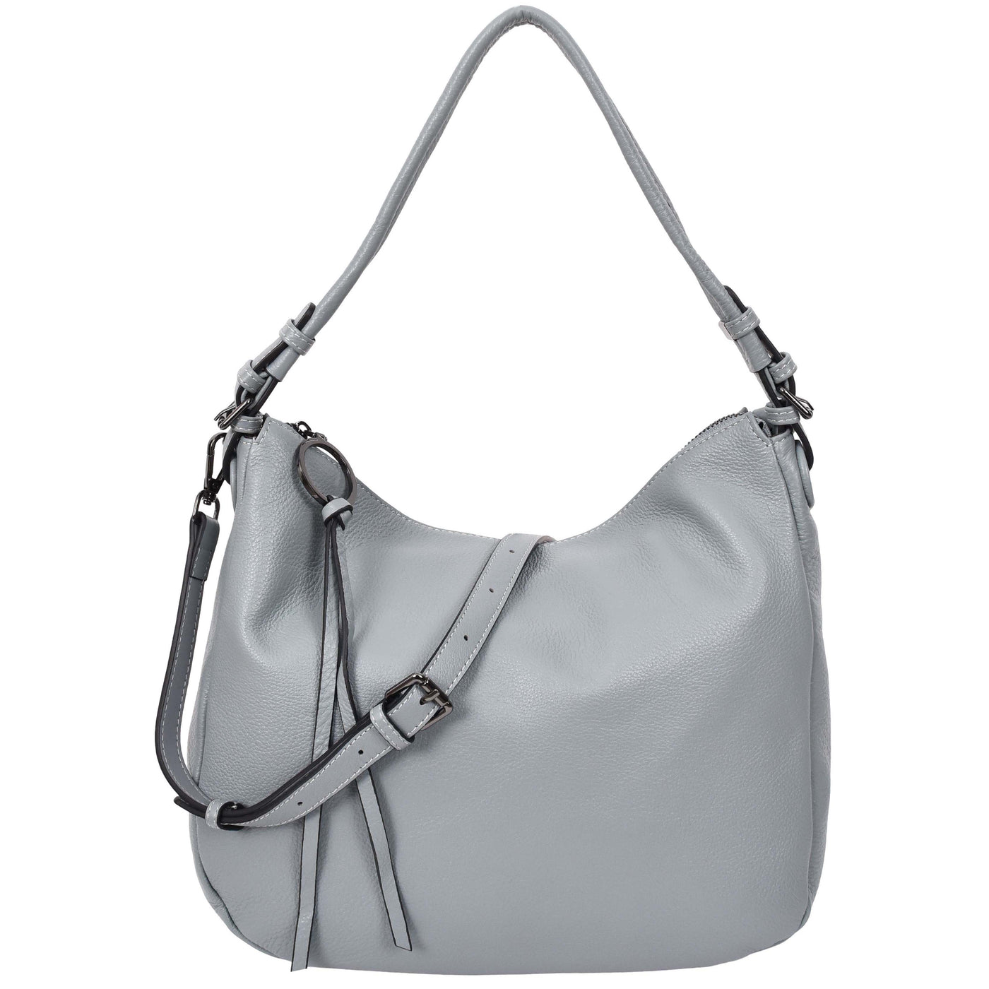 Women's Real Leather Hobo Style Handbag Diana Blue ( Min Order From 10/Pcs )