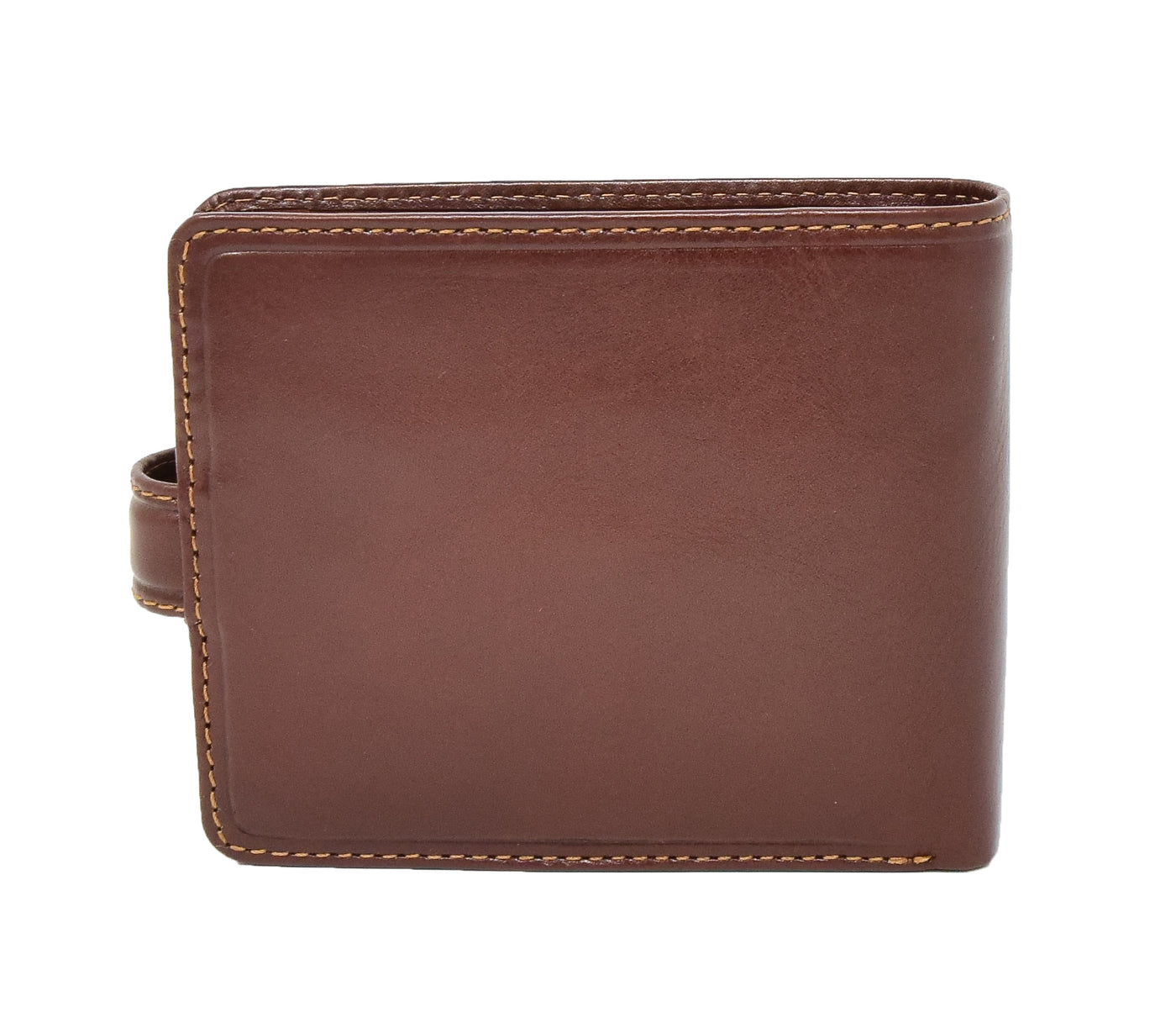 Mens Premium Leather Two Tone Wallet Hobart Tan  ( Min Order From 20/Pcs )