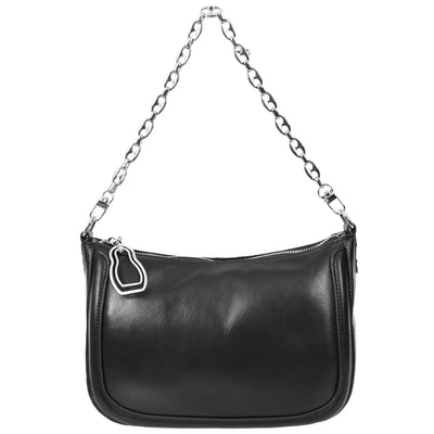 Women's Leather 2-in-1 Cross Body Handbag Aurora Black ( Min Order From 10/Pcs )