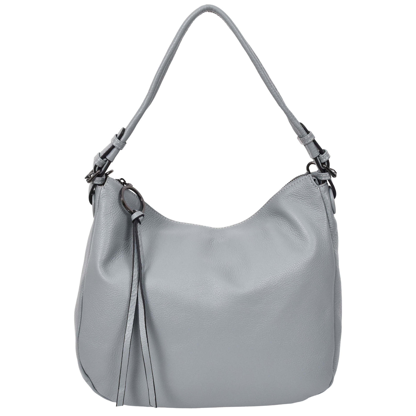 Women's Real Leather Hobo Style Handbag Diana Blue ( Min Order From 10/Pcs )