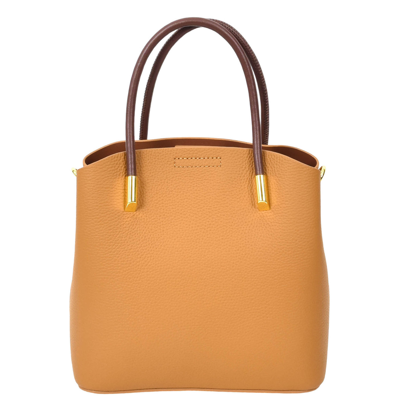 Women's Leather Top Handle Bag Ella Tan (Min Order From 10Pcs)