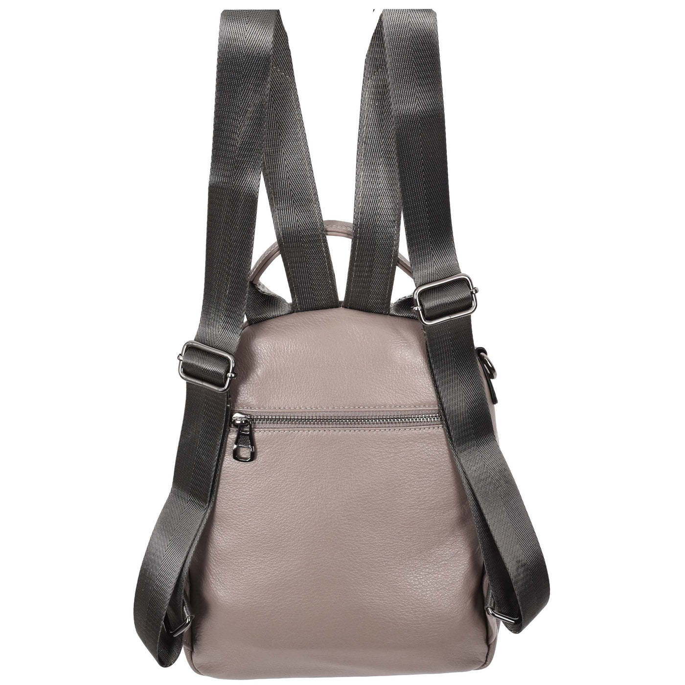 Women's Real Leather Casual Backpack Victoria Grey ( Min Order From 10/Pcs )