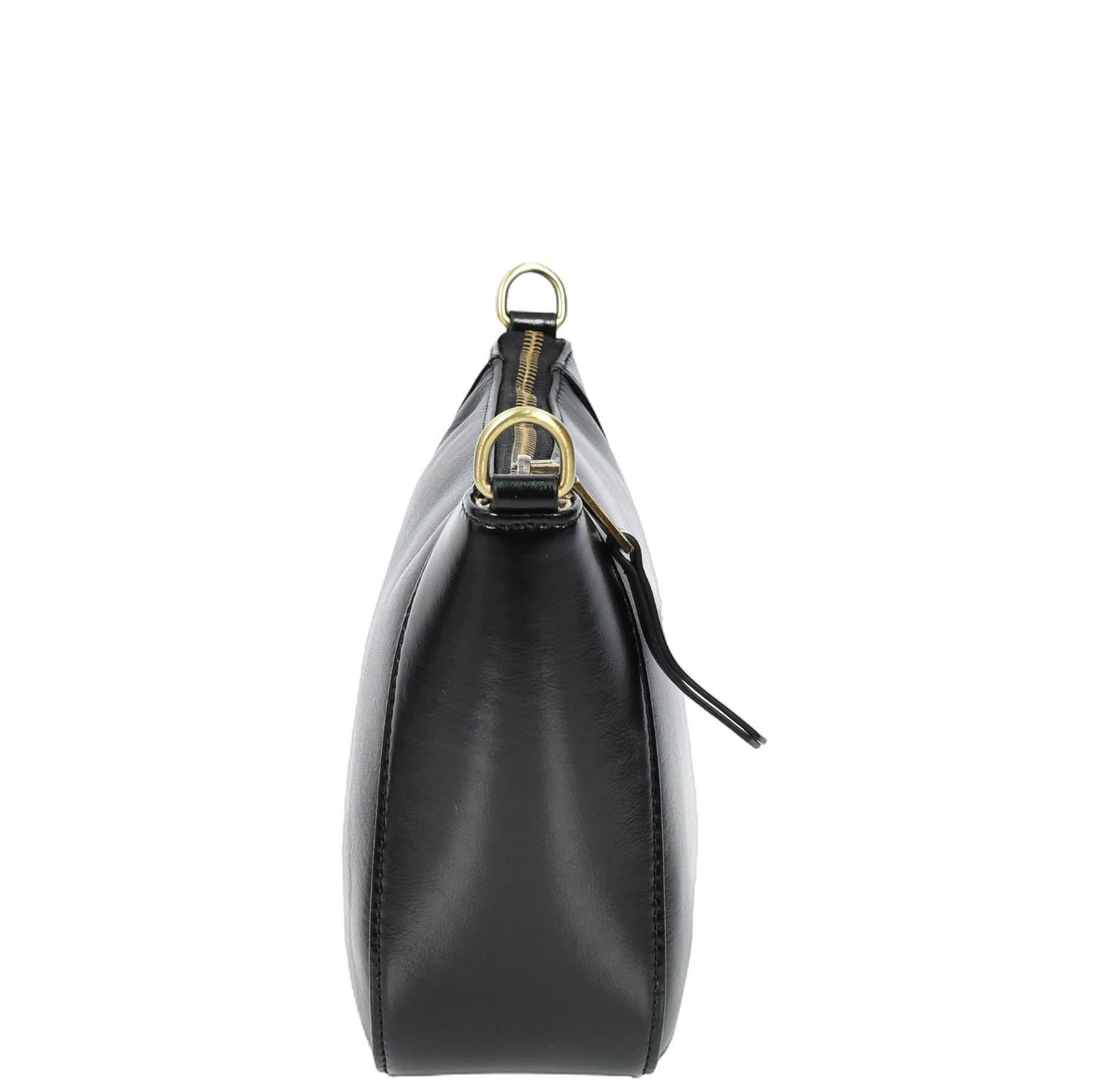 Women's Real Leather Cross Body Bag Small Size Sling Pouch Catherine Black (Min Order From 10Pcs)