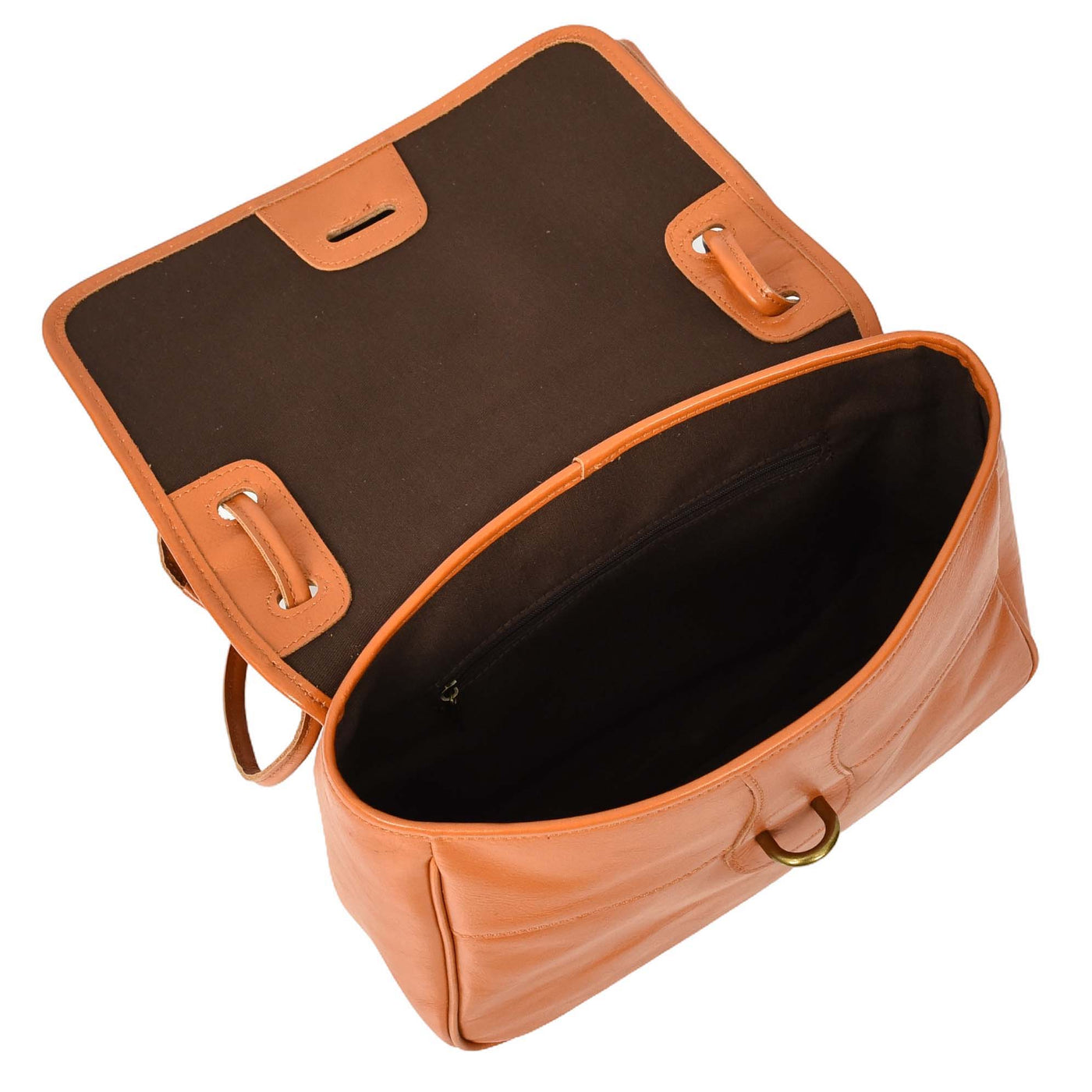 Women's Real Leather Shoulder Bag Classic Mid Size Handbag Simone Tan  (Min Order From 10Pcs)