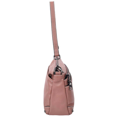 Women's Leather 2-in-1 Cross Body Shoulder Bag Olivia Rose ( Min Order From 10/Pcs )