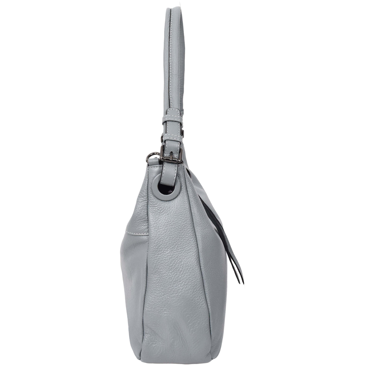Women's Real Leather Hobo Style Handbag Diana Blue ( Min Order From 10/Pcs )