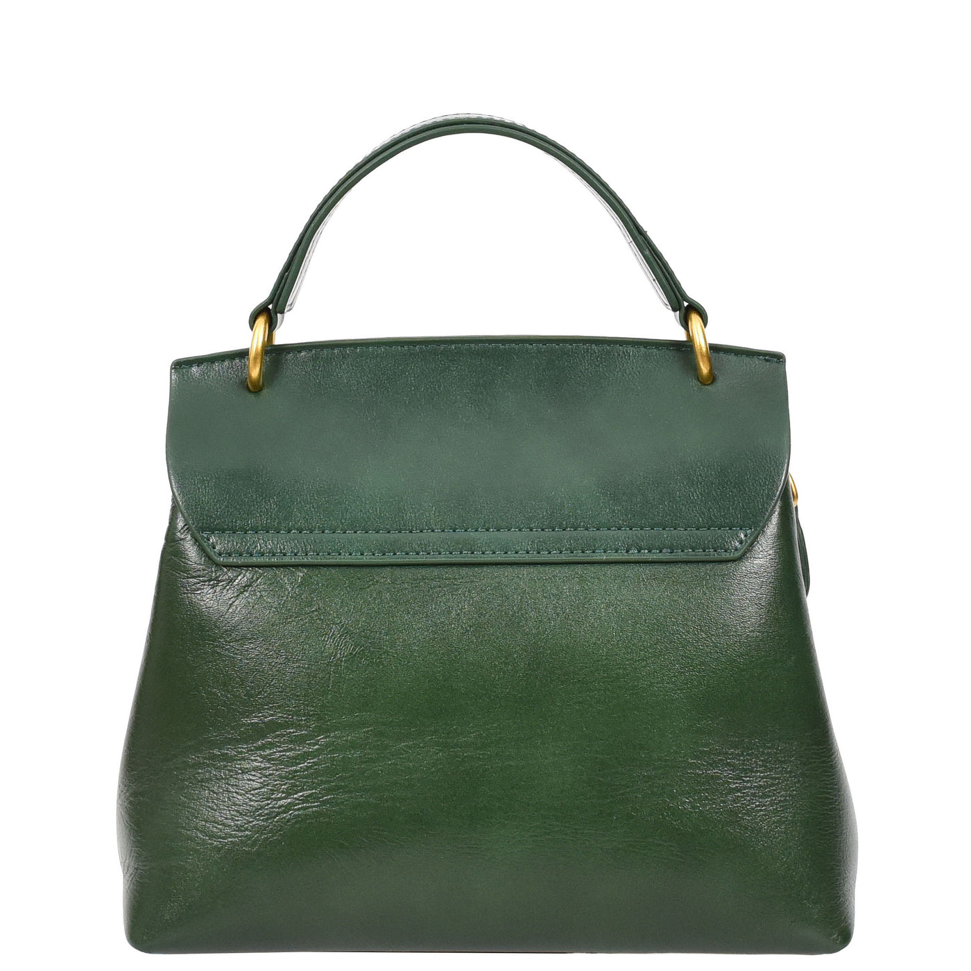 Womens Real Leather Small Handbag Gabriella Green (Min Order From 10Pcs)