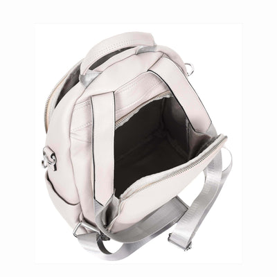 Women's Real Leather Casual Backpack Eliza Grey ( Min Order From 10/Pcs )