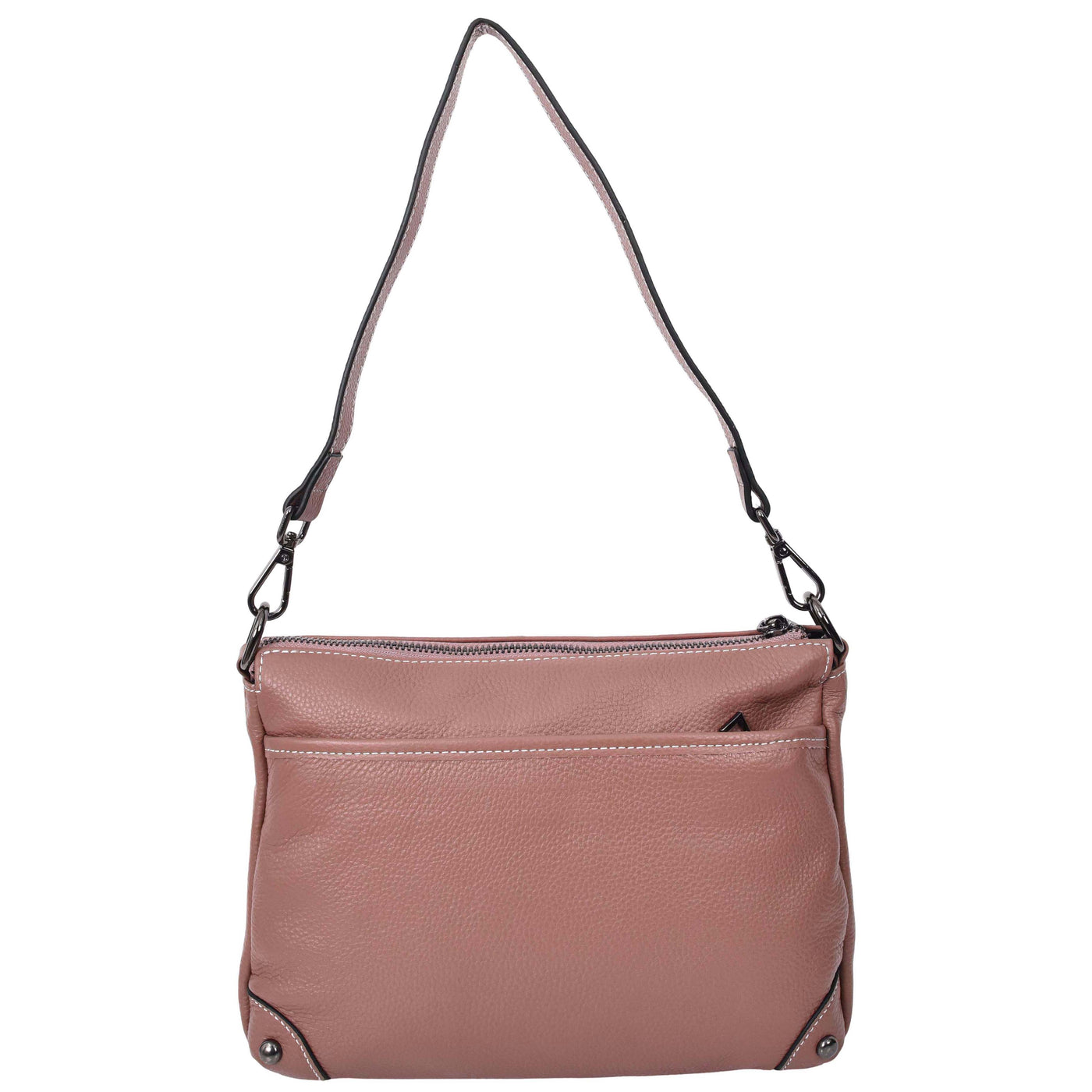 Women's Leather 2-in-1 Cross Body Shoulder Bag Olivia Rose ( Min Order From 10/Pcs )