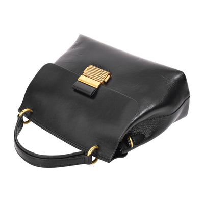 Womens Real Leather Small Handbag Gabriella Black (Min Order From 10Pcs)