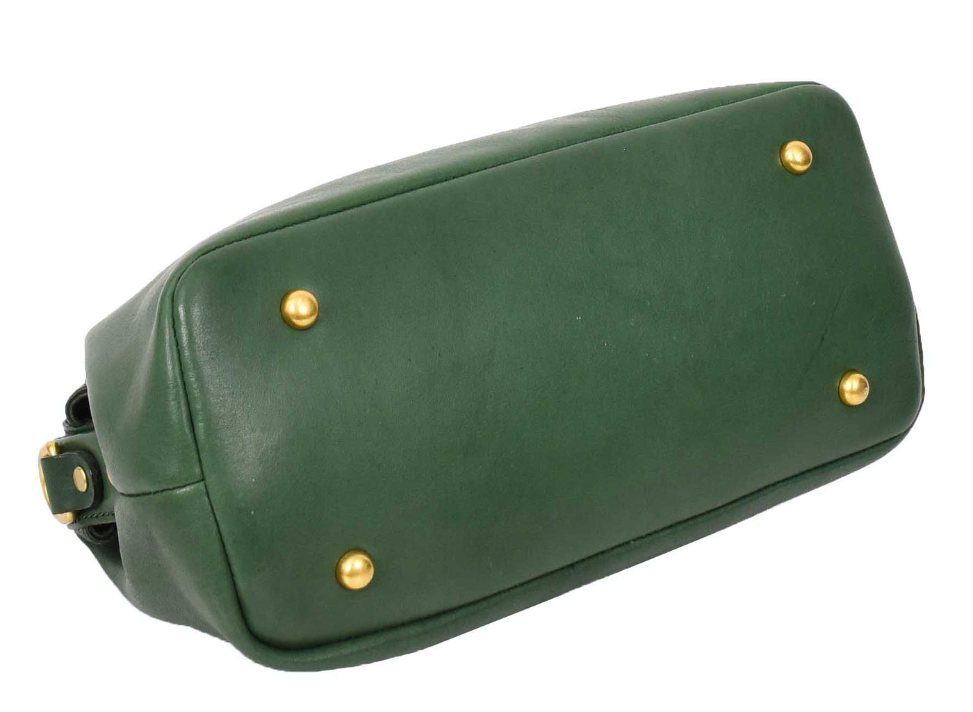 Women's Real Leather Bag Doctor Handbag HOL848 Green (Min Order From 10/Pcs)