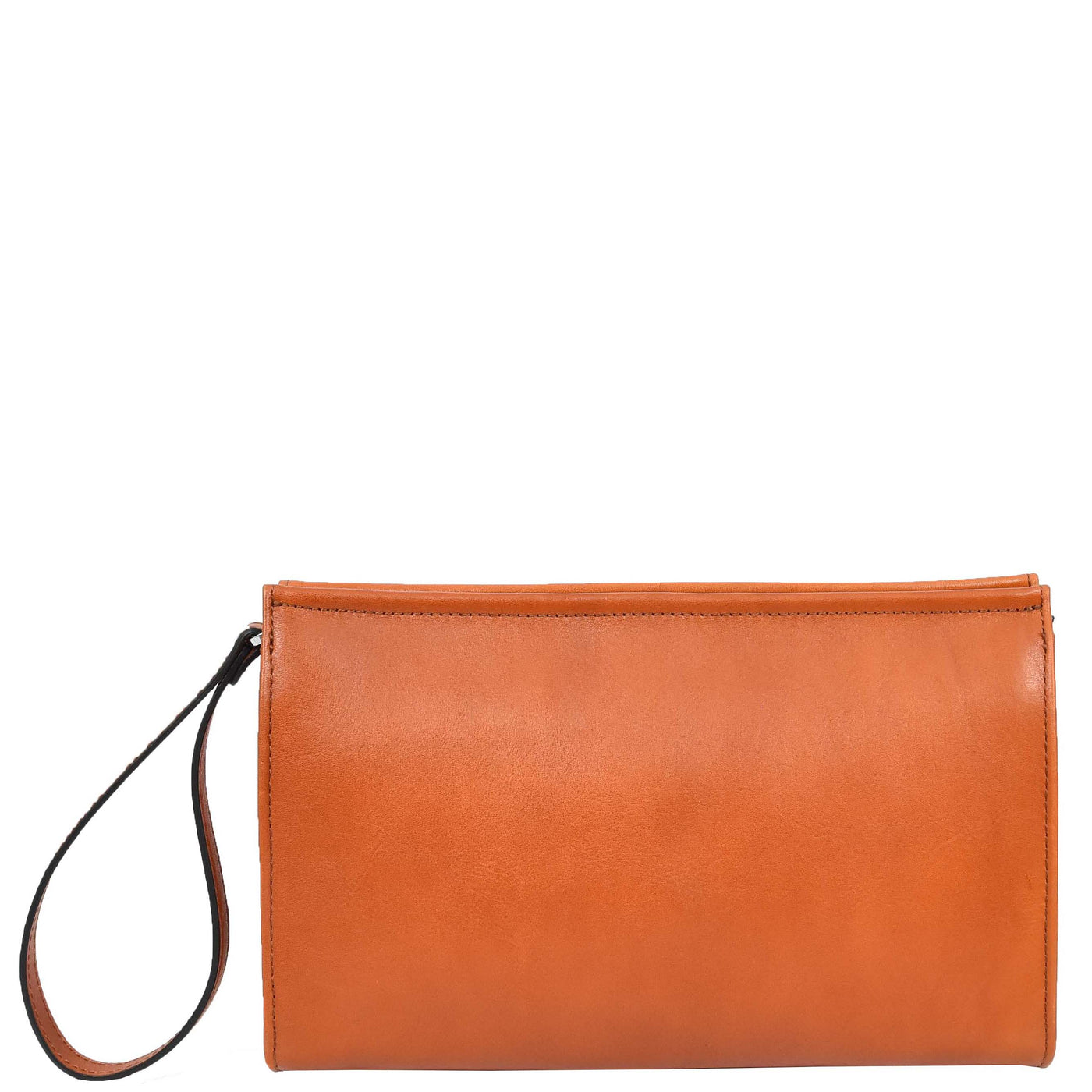 Mens Real Leather Wrist Bag Organiser Cross Body Style Suva Tan (Min Order From 10Pcs)