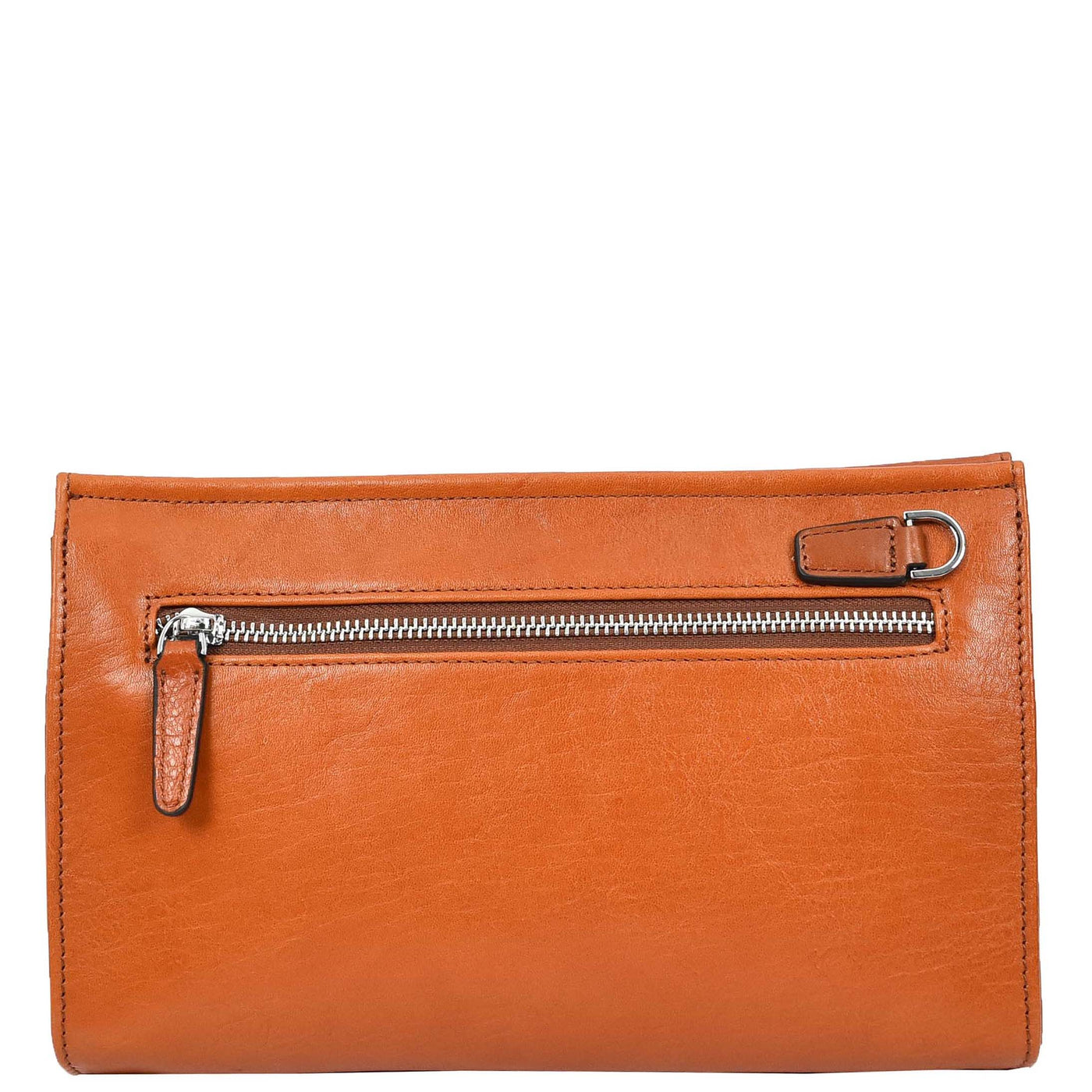 Mens Real Leather Wrist Bag Organiser Cross Body Style Suva Tan (Min Order From 10Pcs)