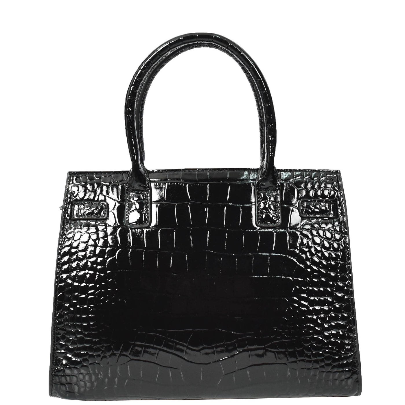 Women Real Leather Handbag Mid Size Organiser Top-Handle Handbag Noelle Black (Min Order From 10Pcs)