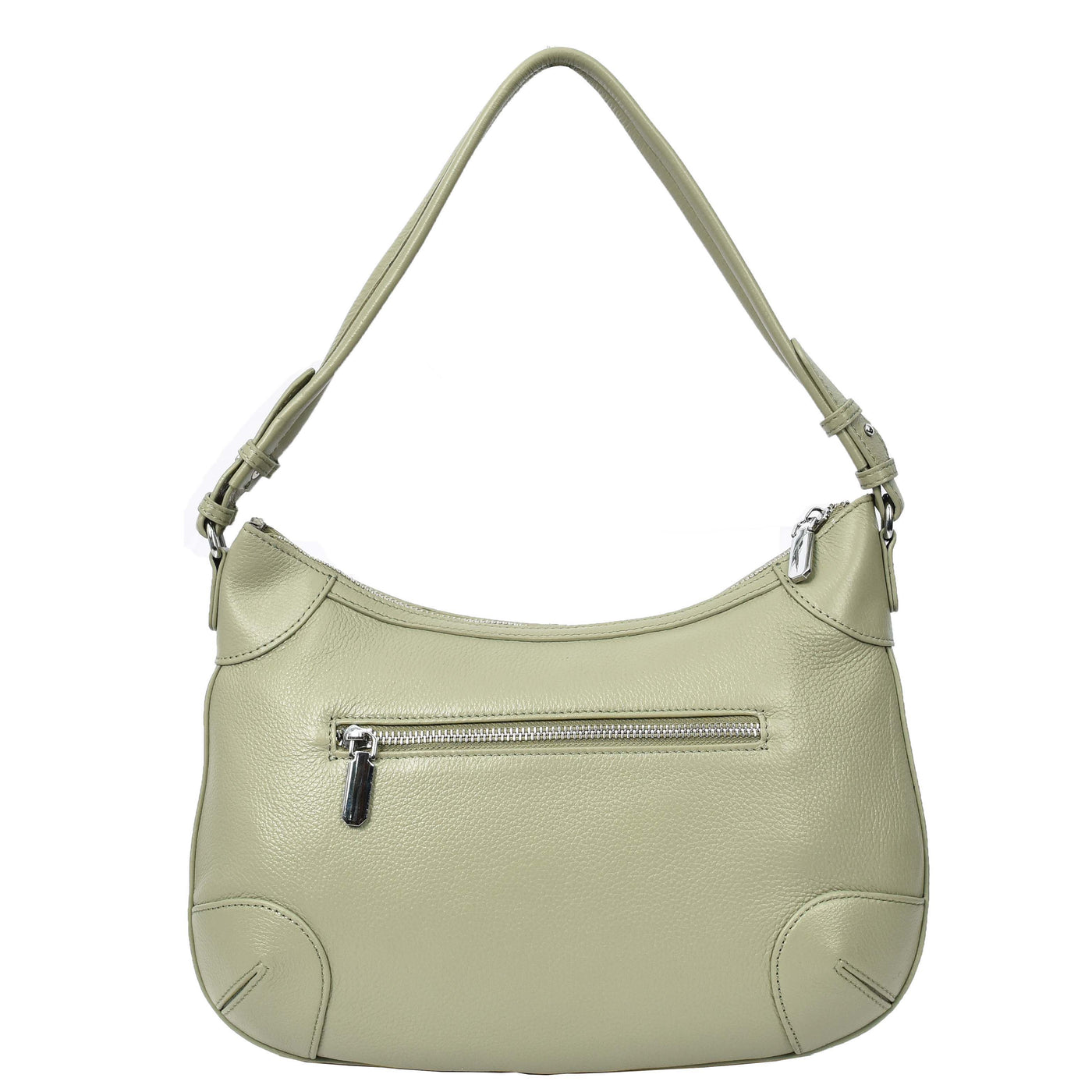 Womens Real Leather Shoulder Bag Classic Cross Body Design Josephine Lime (Min Order From 10Pcs)