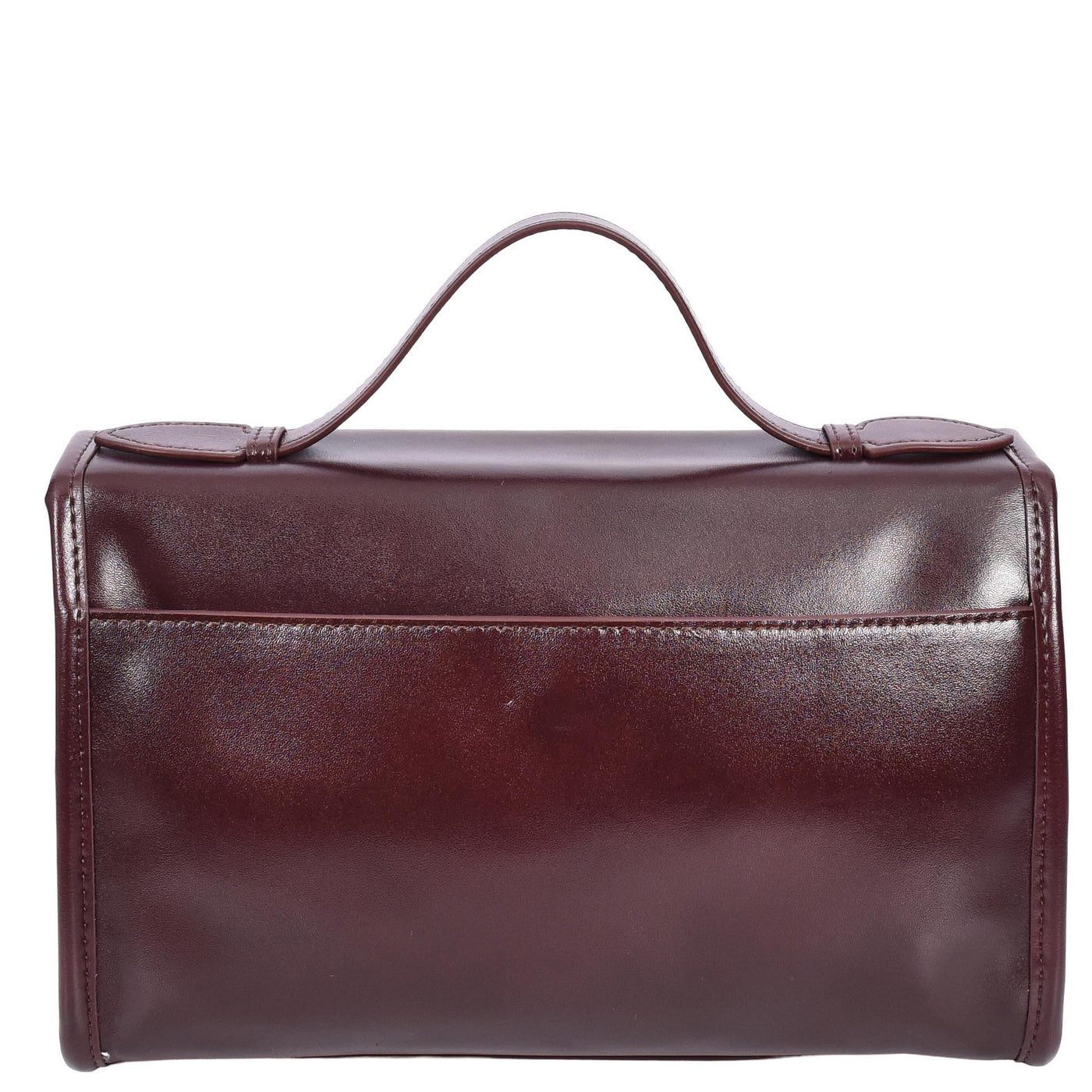 Women's Real Leather Handbag Small Cross Body Shoulder Bag Havana Wine ( Min Order From 10/Pcs )