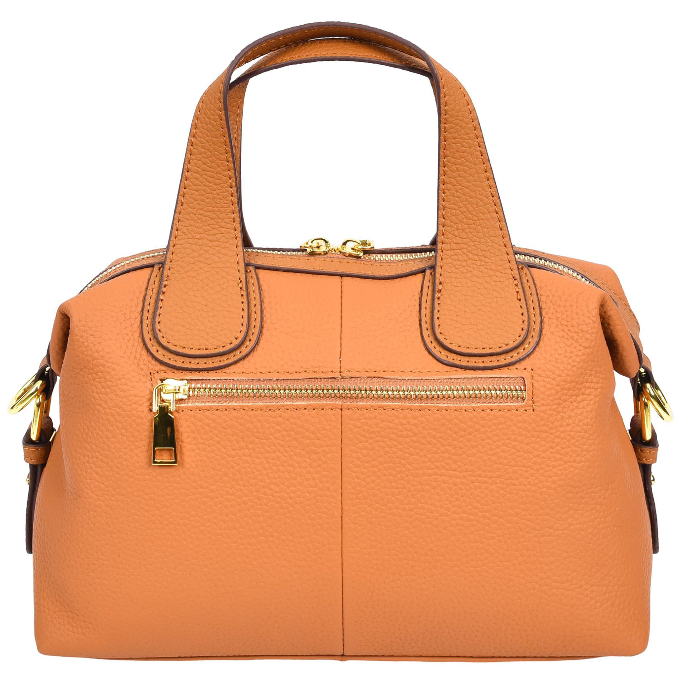 Women's Real Leather Handbag Small Cross Body Shoulder Bag Dahlia Tan ( Min Order From 10/Pcs )