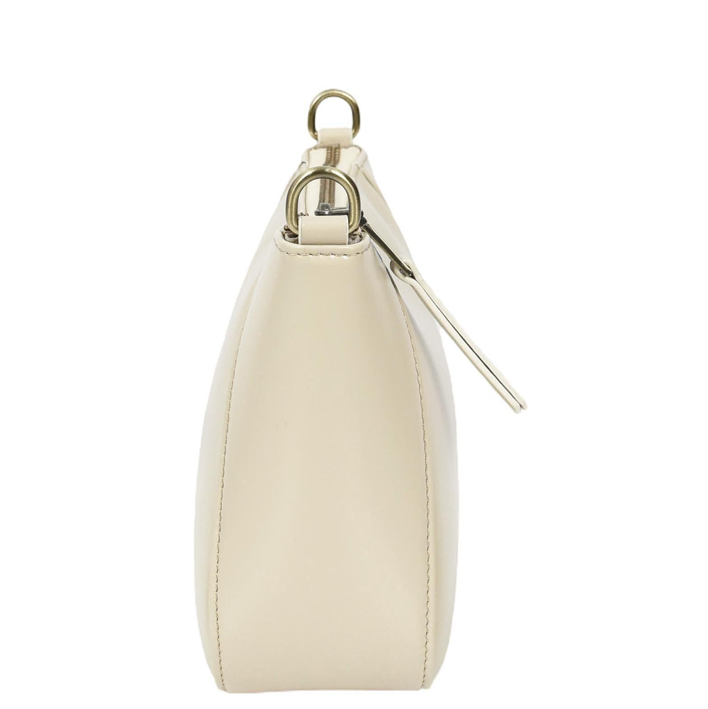 Women's Real Leather Cross Body Bag Small Size Sling Pouch Catherine Beige (Min Order From 10Pcs)