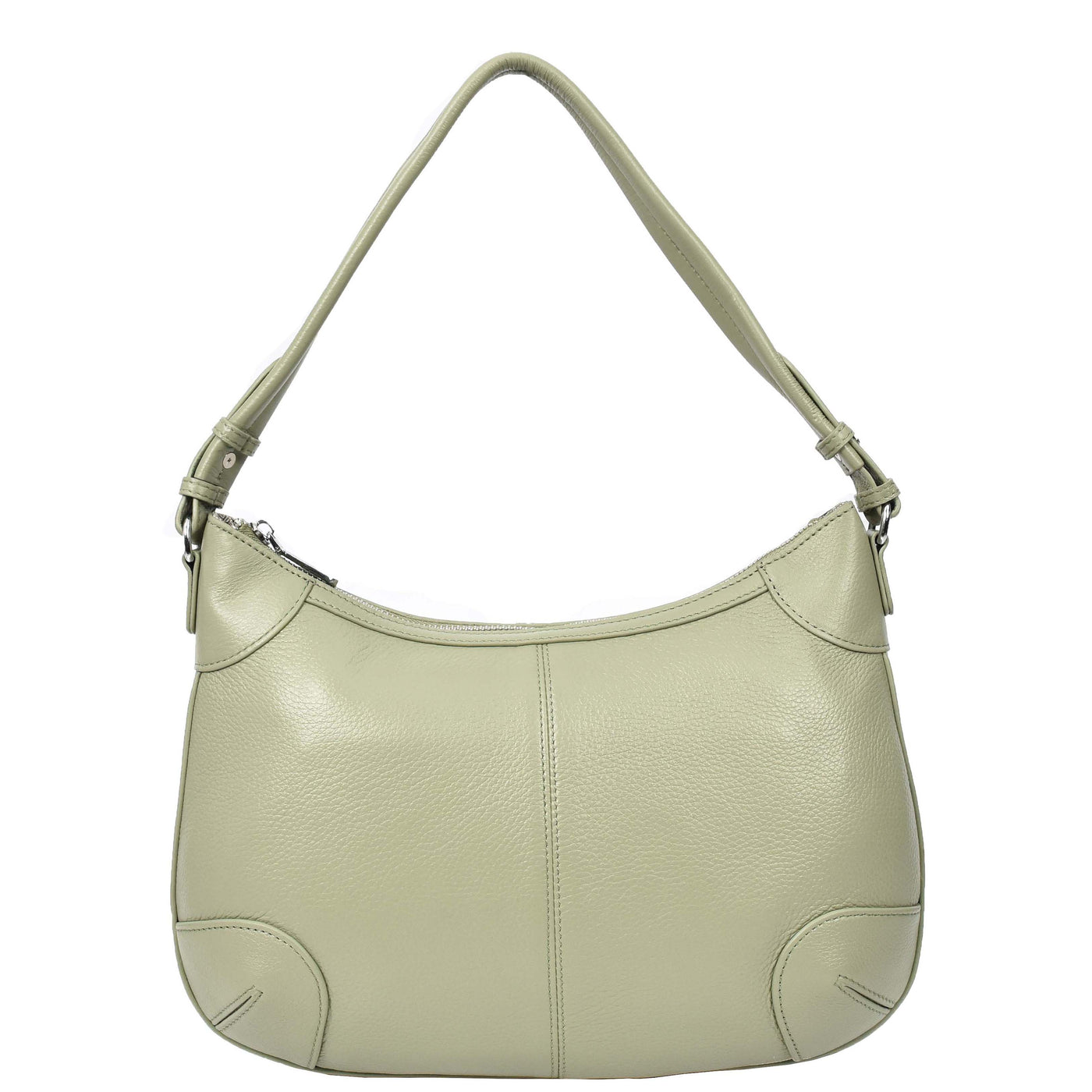 Womens Real Leather Shoulder Bag Classic Cross Body Design Josephine Lime (Min Order From 10Pcs)