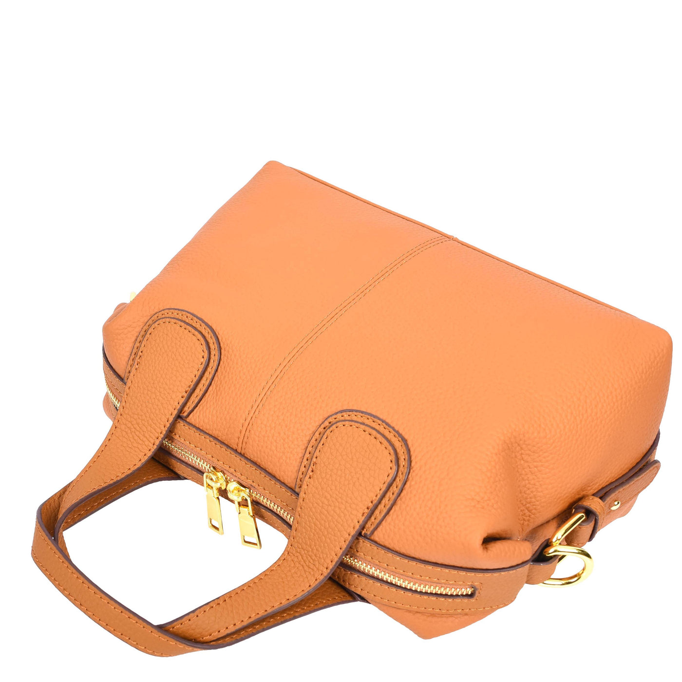 Women's Real Leather Handbag Small Cross Body Shoulder Bag Dahlia Tan ( Min Order From 10/Pcs )