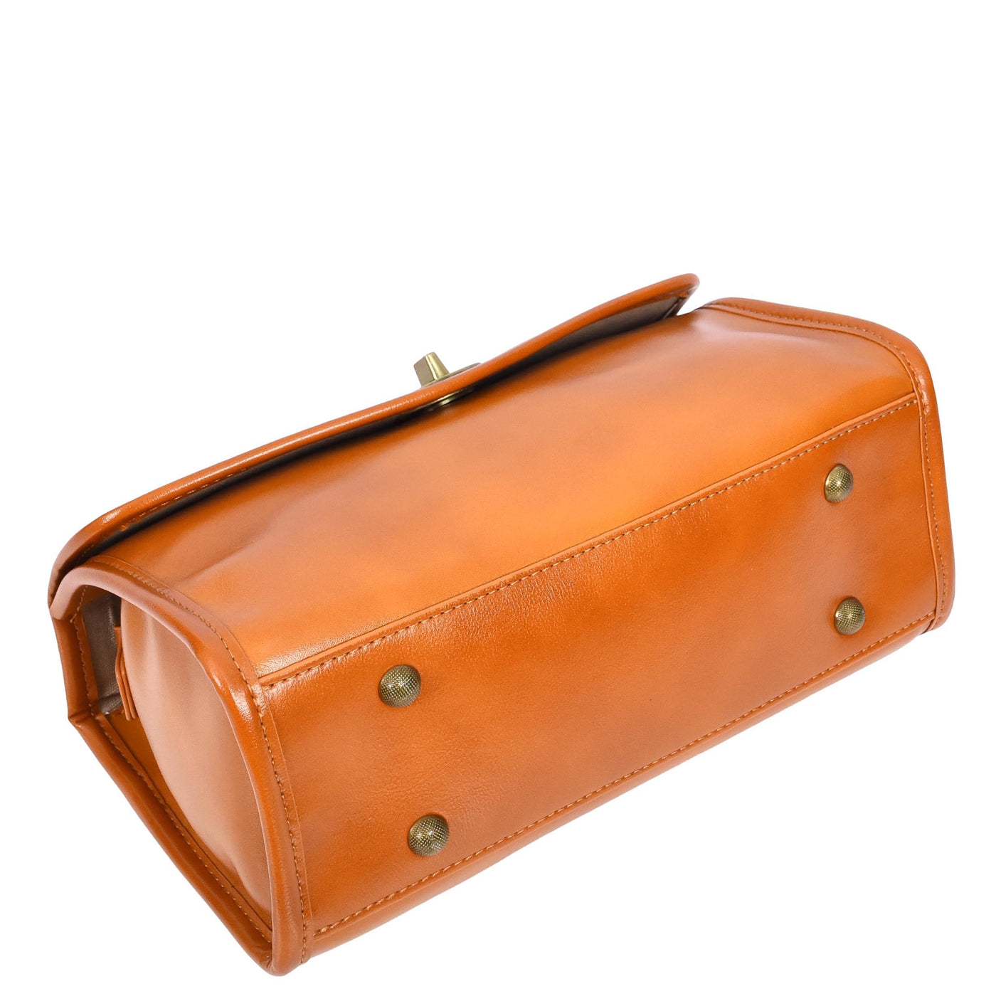 Women's Real Leather Handbag Small Cross Body Shoulder Bag Havana Tan  ( Min Order From 10/Pcs )