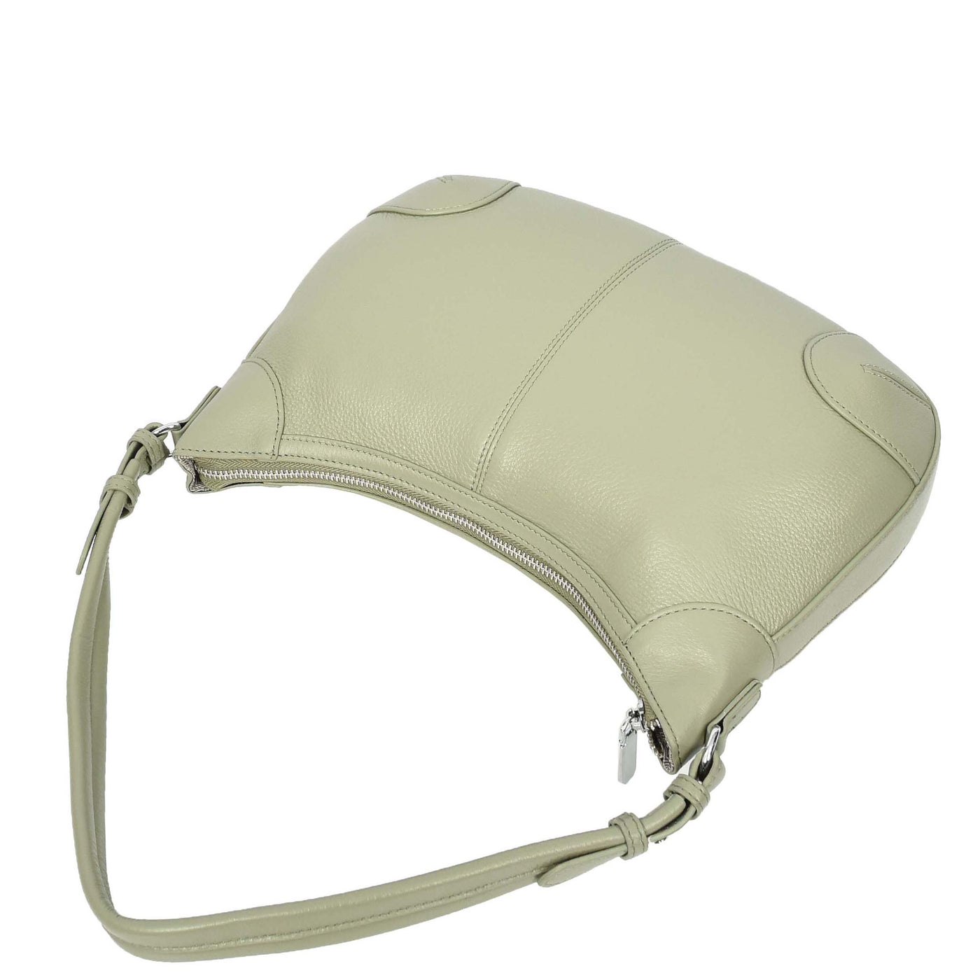 Womens Real Leather Shoulder Bag Classic Cross Body Design Josephine Lime (Min Order From 10Pcs)
