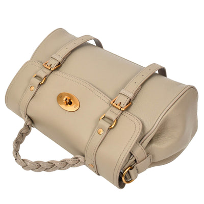 Womens Real Leather Handbag Classic Satchel Top-Handle Style Greta Gray (Min Order From 10Pcs)